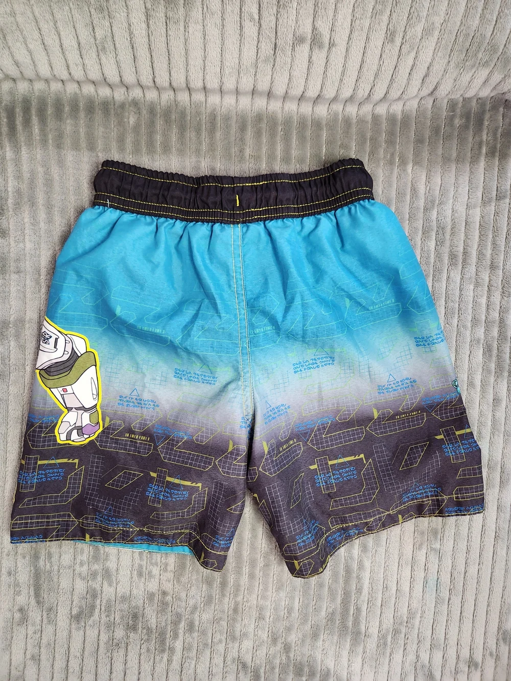 Buzz Lightyear Graphic Swim Shorts for Kids Blue Toy story size 4 swim trunks